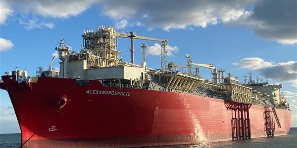 ΔΕΠA Εμπορίας: πρώτο φορτίο LNG στον FSRU Αλεξανδρούπολης