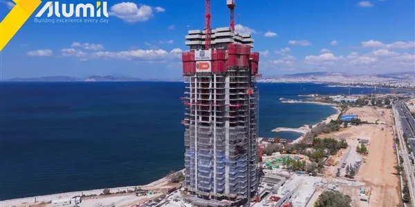 Τα συστήματα της ALUMIL στον RivieraTower