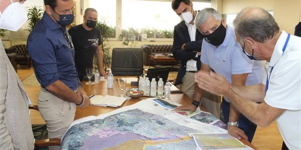 Αυτοψίες από την Αρχή Γεωλογικών και Μεταλλευτικών Ερευνών στα καμένα