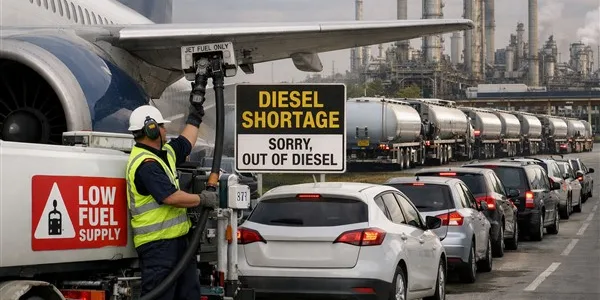 ΔΟΕ: έρχεται έλλειψη καυσίμων αεροσκαφών και ντίζελ κίνησης στην Ευρώπη