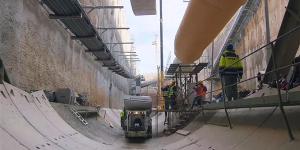 Στο φως ο μετροπόντικας στη σήραγγα Κατεχάκη – Ευαγγελισμός 