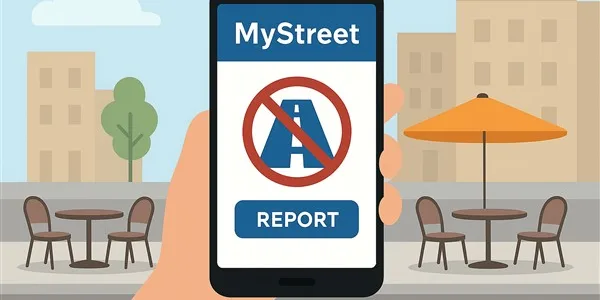 My Street: ξεκίνησε ψηφιακό κυνήγι για αυθαιρεσίες σε κοινόχρηστους χώρους