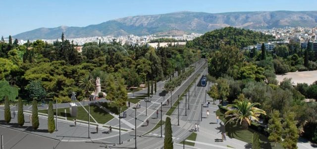 ΥΠΕΝ: πεζόδρομος 33.000 τετραγωνικών στη Βασιλίσσης Όλγας