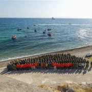 Λέσβος: περιβαλλοντική δράση από Ίδρυμα Α. Κ. Λασκαρίδης και Ένοπλες Δυνάμεις