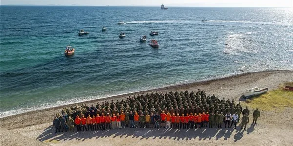 Λέσβος: περιβαλλοντική δράση από Ίδρυμα Α. Κ. Λασκαρίδης και Ένοπλες Δυνάμεις