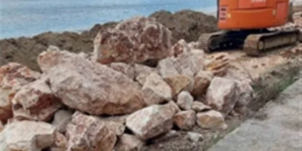 Αποκατάσταση περιβάλλοντος στην ακτή  Μονολίθι Πρέβεζας
