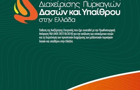 Ολόκληρο το πόρισμα της ανεξάρτητης επιτροπής για τις δασικές πυρκαγιές