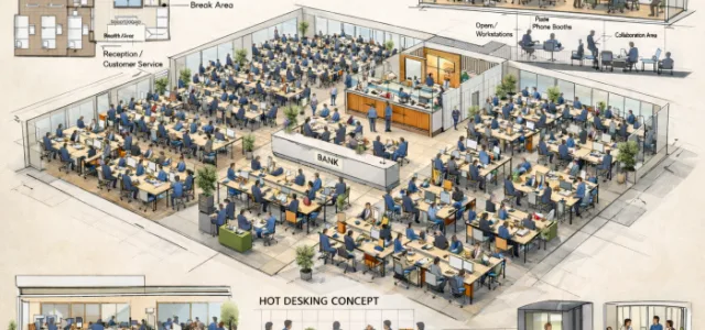 Open Space: αρχιτεκτονική «επιτήρησης και τιμωρίας» εργαζομένων στις τράπεζες