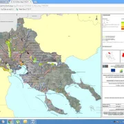 Οι ζώνες υψηλού κινδύνου πλημμύρας στην Περιφέρεια Κεντρικής Μακεδονίας