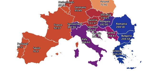 Ευρωπαϊκό ρεκόρ για την τιμή του ρεύματος 